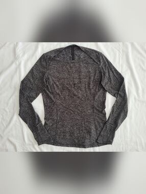 Women's Heathered Long Sleeve Top Lululemon 10